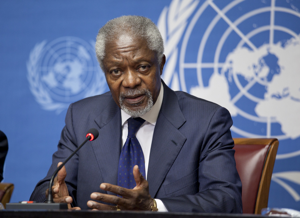 La ONU lamenta profundamente la muerte del ex Secretario General Kofi Annan